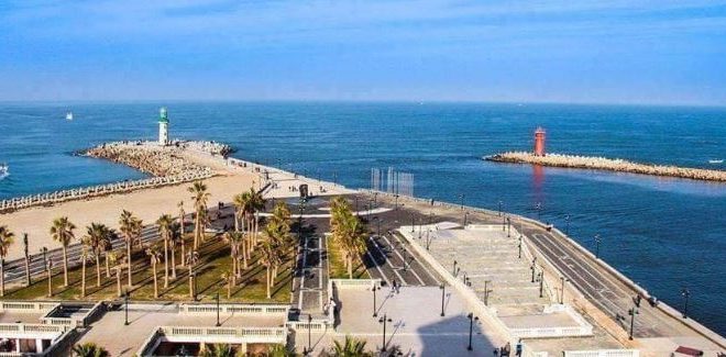 دمياط فى سطور-شاطئ البحر الأبيض المتوسط